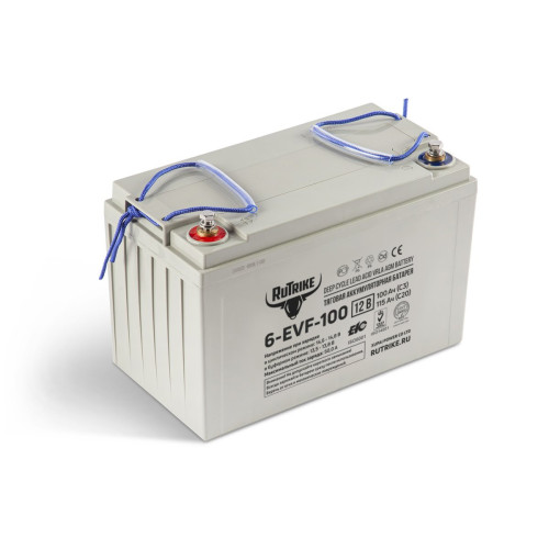 Тяговый аккумулятор RuTrike 6-EVF-100 (12V100A/H C3)