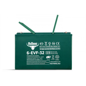 Тяговый аккумулятор RuTrike 6-EVF-32 (12V32A/H C3) Тяговый аккумулятор RuTrike 6-EVF-32 (12V32A/H C3)